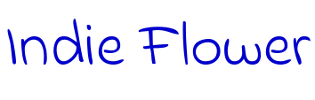 Indie Flower шрифт